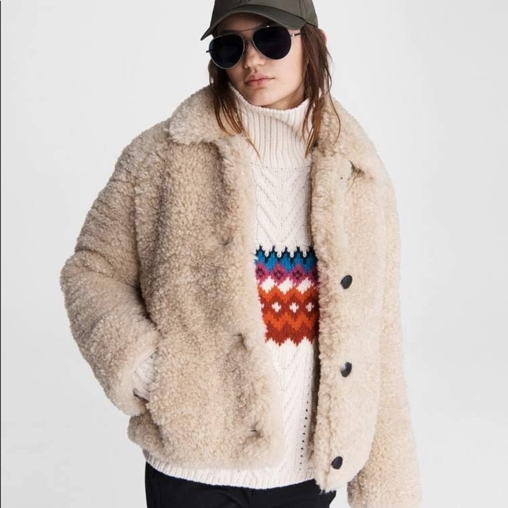Short Shearling Jacket